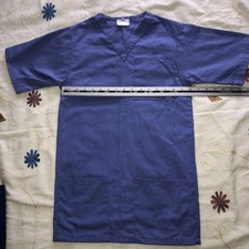  Unisex Scrubs Top Uniform Hospital Doctor Nurse sizeS 