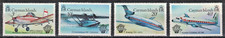 CAYMAN ISLANDS:1983 SC#514-17 MNH Manned Flight Bicentenary and  Mosquito AP1670