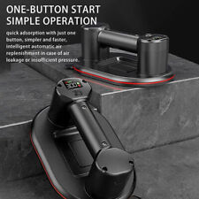 UK 300KG 4000mAh Electric Vacuum Suction Cup Heavy-Duty Suction Lifting Cordless