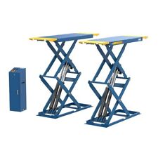 FULL RISE SCISSOR LIFT CAR RAMP HOIST SURFACE MOUNT 3500KG  CE SINGLE PHASE 230V