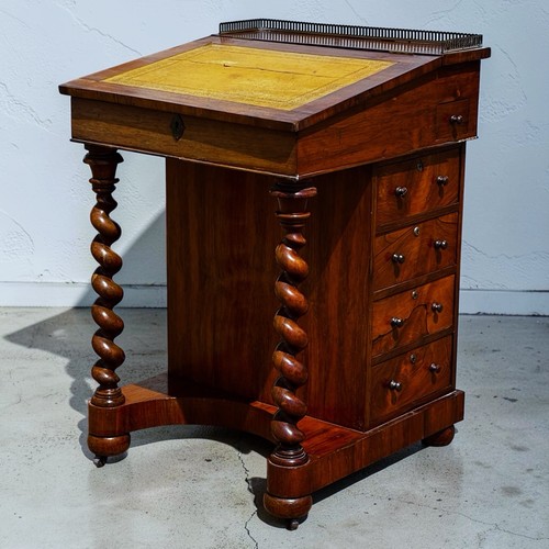 Victorian davenport desk - victorian,