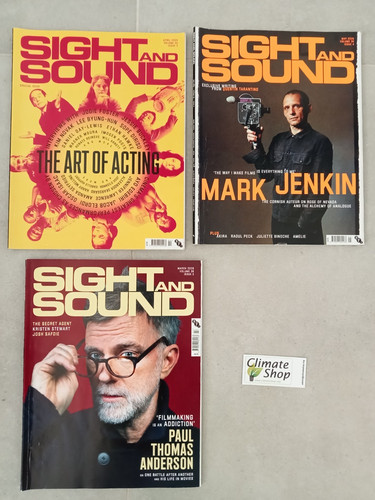 Sight and sound magazine - x3,