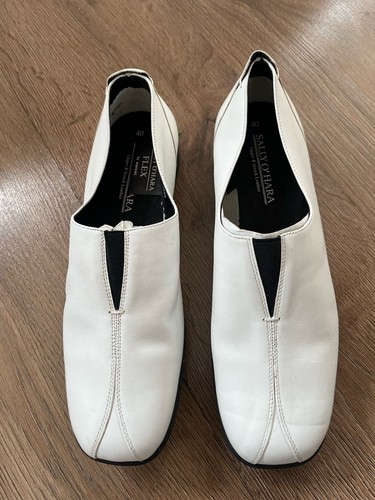 Sally hara white shoes - sally,