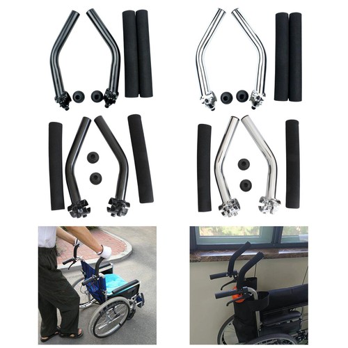 Wheel chair handle extenders - wheel,