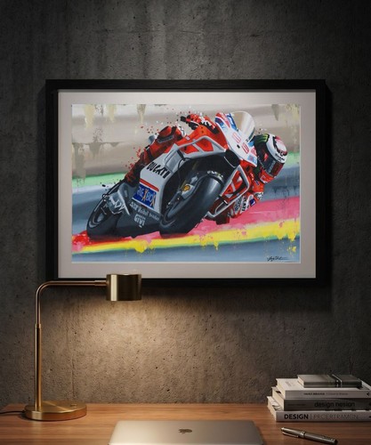 Jorge lorenzo motogp print - jorge,