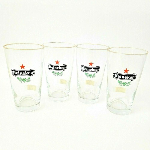 Vintage heineken beer glasses - vintage,