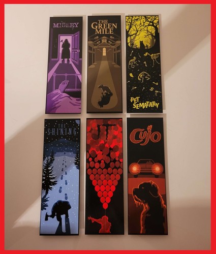 Stephen king bookmarks - stephen,