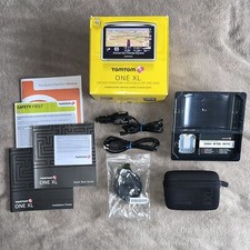 TomTom One XL Case and Accessories *for original spares & parts only* boxed