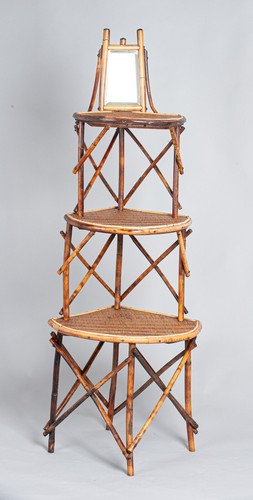 Antique bamboo corner - antique,