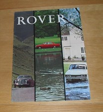 Rover Brochure 1970-1971 -