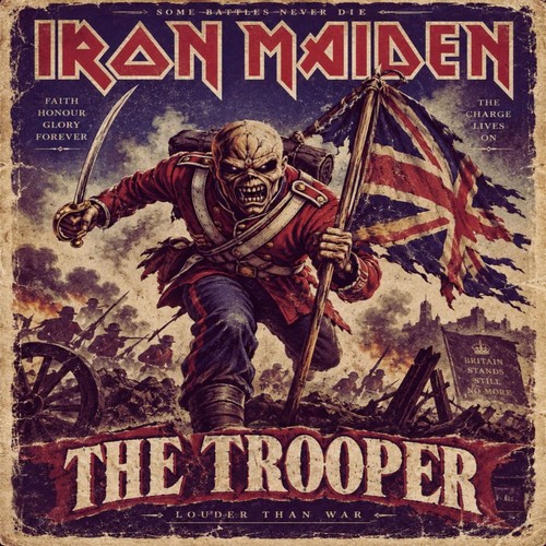 Iron maiden sew on - on, patch