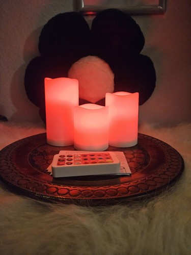 Led battery operated - operated, flameless