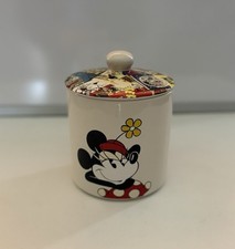 Minnie Mouse Storage Jar with Lid Walt Disney
