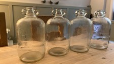 Glass Demijohn Wine Making 1 Gallon 4.5ltr Carboy Beer Brewing Bottle