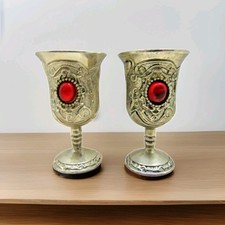Goblet Shot Glasses Metal