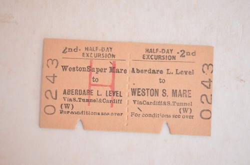 Railway ticket btc weston - ticket,