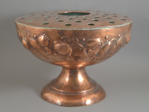 Newlyn poppy rose - bowl, with