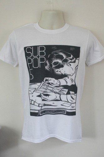 Sub pop shirt - pop, nirvana