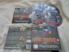 Fear Effect PS1 (COMPLETE BIG BOX) Sony PlayStation rare black label