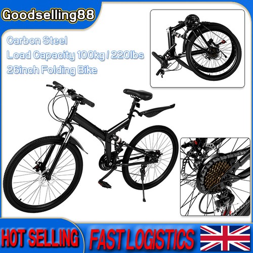 Black 21speed full suspension - black,