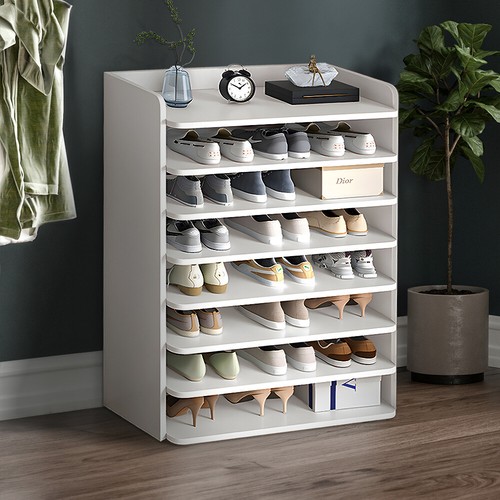 Large 8tier wooden shoe rack - shoe,