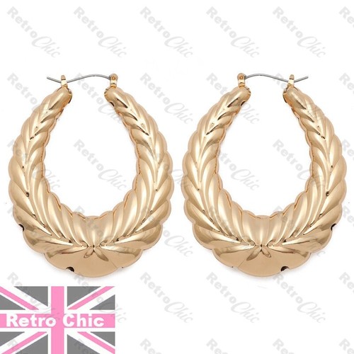 6cm big retro - big, hoops