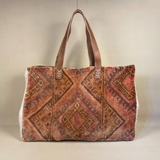 Vintage Carpet Bag Large