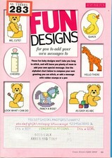 CROSS STITCH CHART FOR BABY