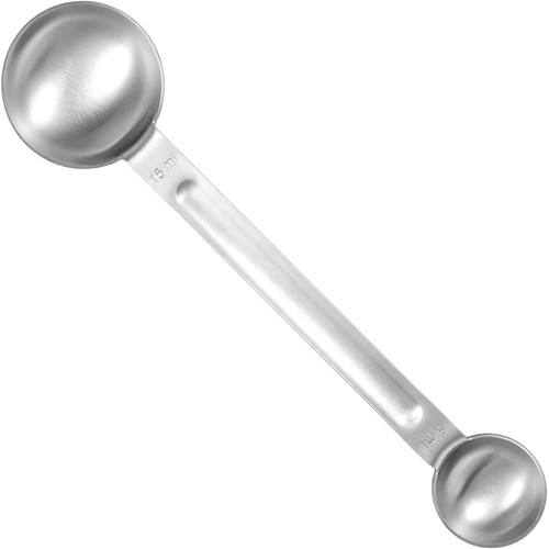 Stainless steel coffee scoop - stainless,