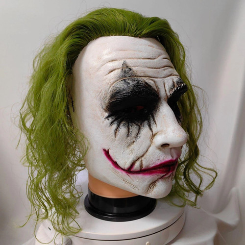 Joker cosplay mask green - cosplay,