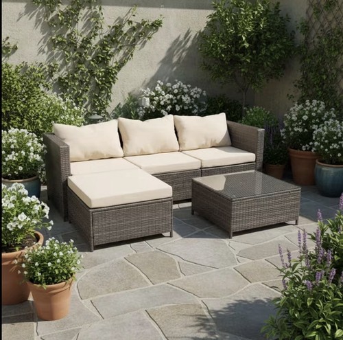 Rattan garden furniture - furniture, 3
