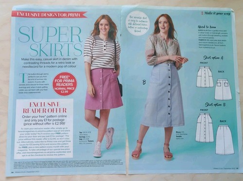 Prima magazine skirt - prima,