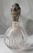 Vintage Clear Glass Perfume