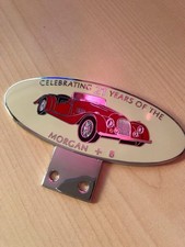 Morgan Car Badge Celebrating 21 Years Of The Morgan Plus 8 Badge & Medal Int.