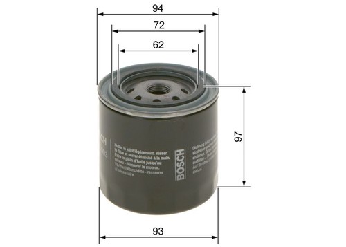 Bosch engine oil filter - bosch, fits