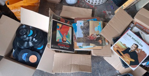 Vintage vinyl bulk - bulk, over
