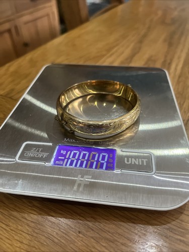 Vintage rolled gold hinged - vintage,