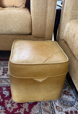 Vtg MCM GOLD Cube Square Foot