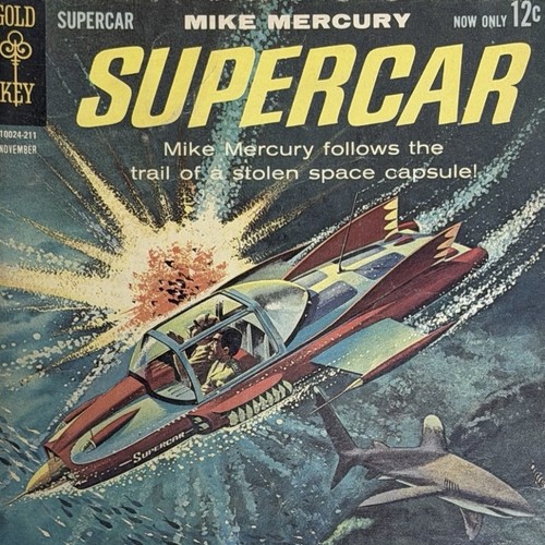 Supercar gold key - gold, 1962