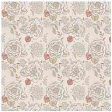 Prestigious Elegant Large Bloom Pattern Vintage Paste The Wallpaper