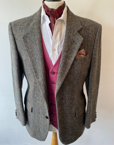 Harris tweed mens 1970s 80s - tweed, st