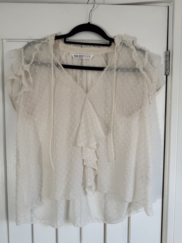 Zara z1975 ivory sheer - z1975,