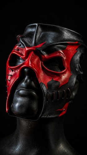 Wwe leather 2002 kane - wwe,