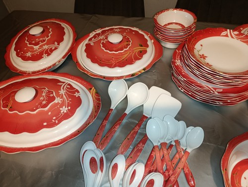 Large floral melamine - floral,