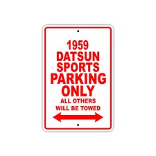 1959 Datsun Sports Parking