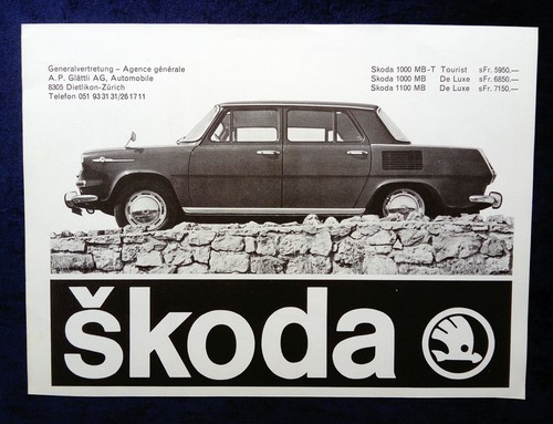 Skoda 1000 original - 1000,,