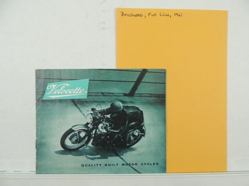 Vintage 1961 velocette full - 1961,