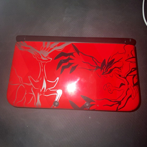Nintendo 3ds red black - nintendo, xl