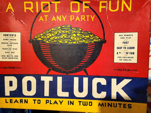 Vintage potluck all - vintage, party