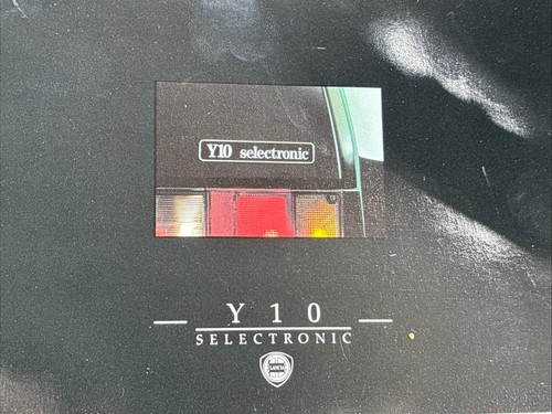The lancia y10 selectronic - the,